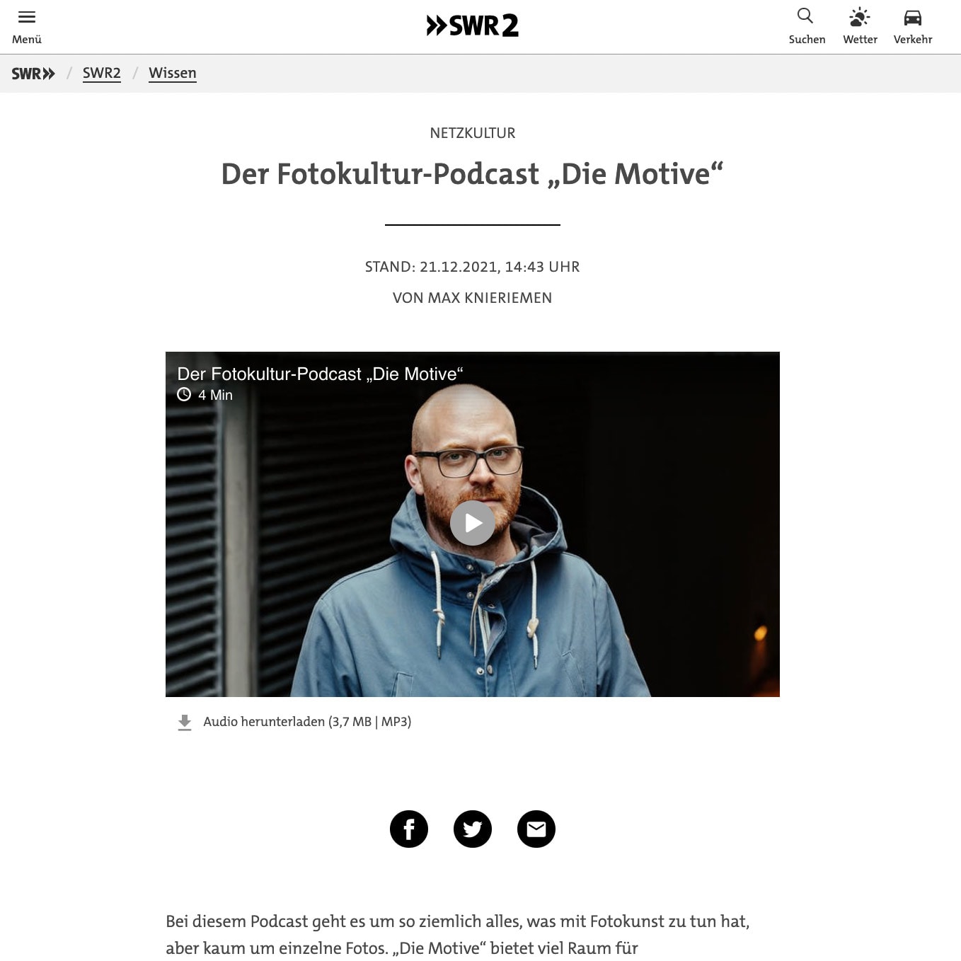 dieMotive bei SWR2