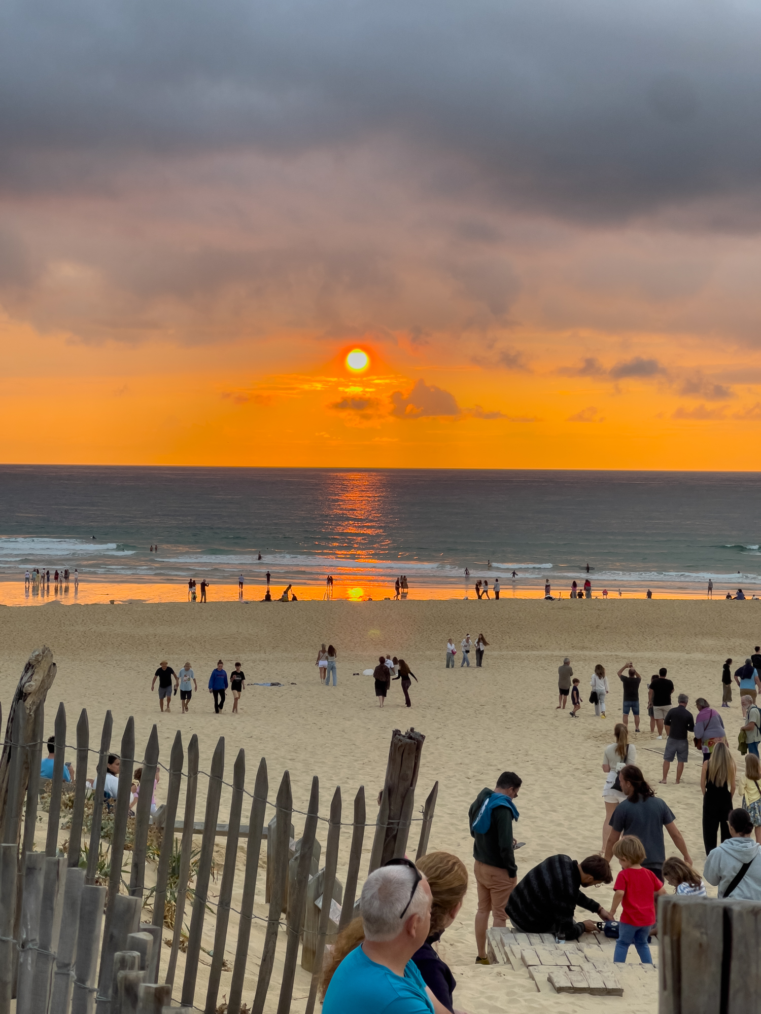 Sonnenuntergang am Atlantik
