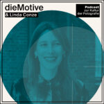 Linda Conze auf dem Podcast Cover von dieMotive